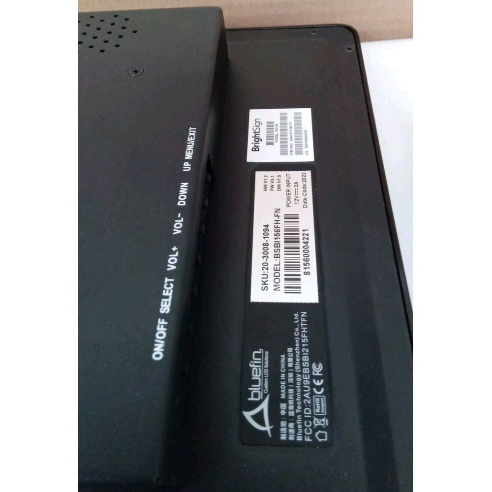 Butein Professional‎ Digital Display Monitor Screen - Black